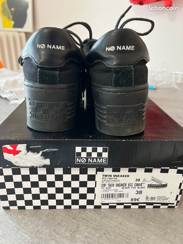 No name plate-forme noir (image 3)