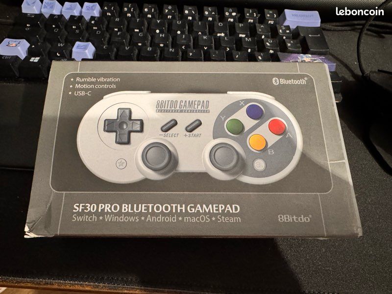 Manette SF30 Pro gamepad Controller Bluetooth 8bitdo (image 1)