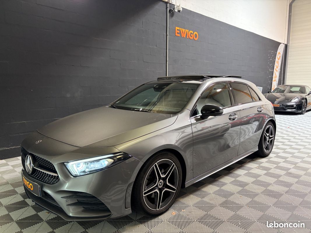 Mercedes-benz classe a 2.0 200 d 150ch amg line 8g-dct toit ouvrant/ sieges elecs chauffants/ camera 360/ pack black (image 1)