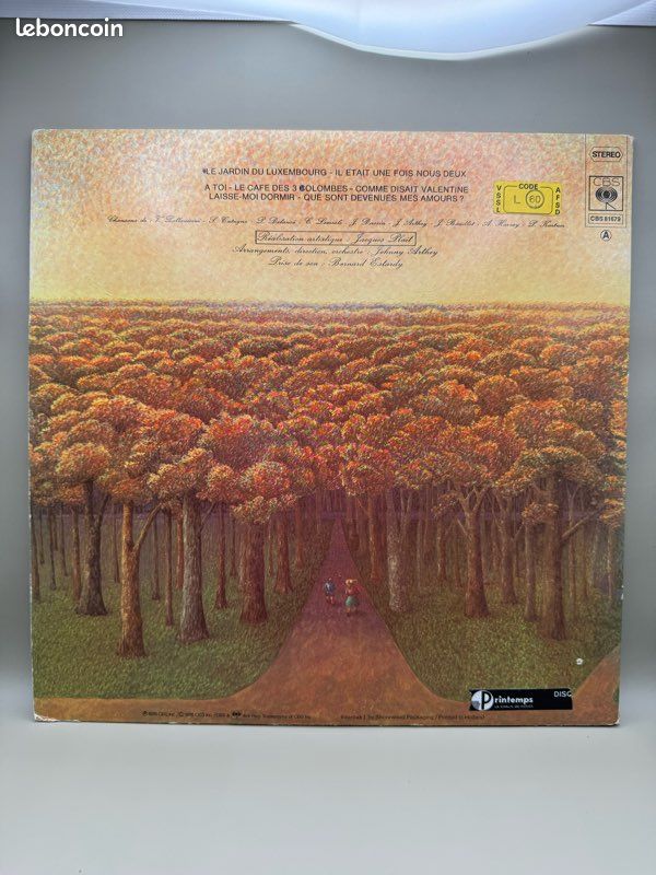 Vinyl 33 tours Joe dassin (image 2)