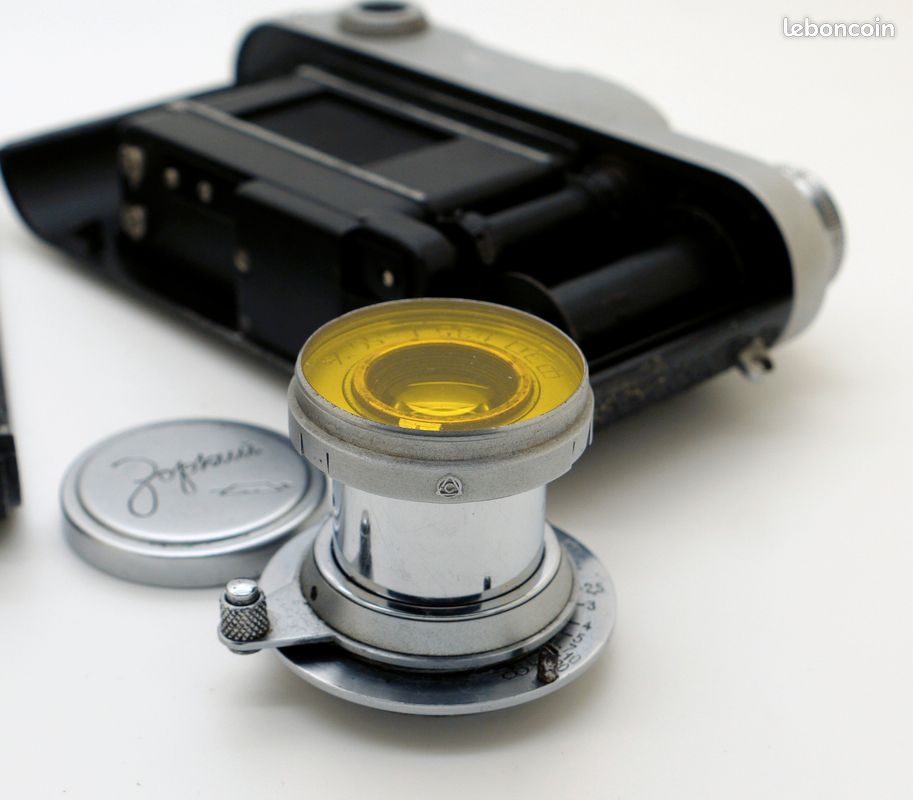 FED 3 COPIE LEICA RUSSE BON ETAT avec OBJECTIF INDUSTAR-26M 2