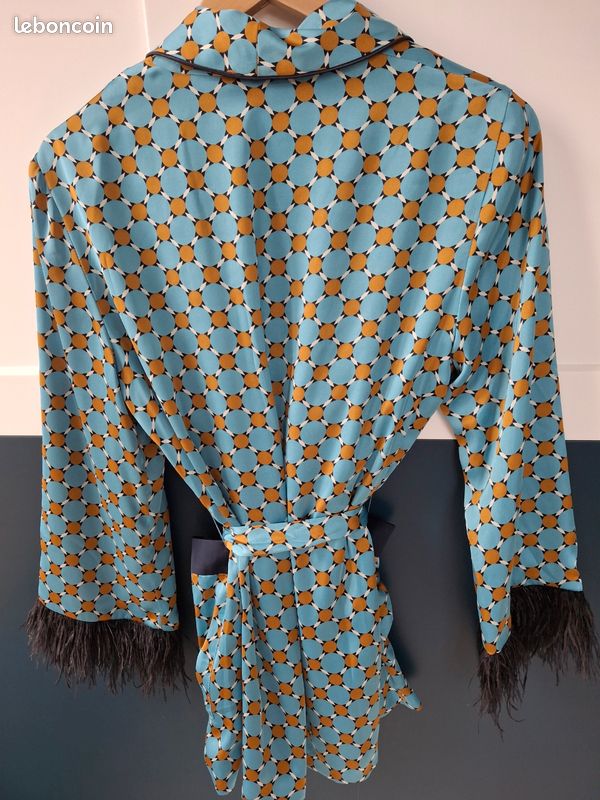Veste blazer style pyjama ZARA (image 2)