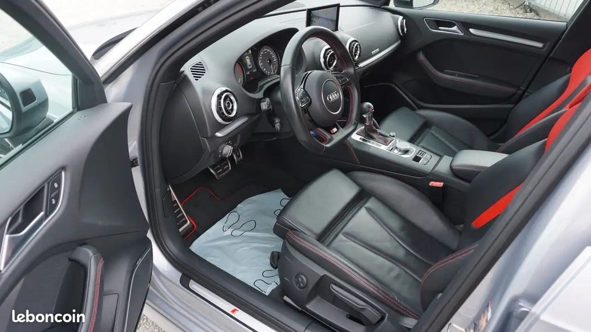 Audi S3 SPORTBACK 2.0 TFSI QUATTRO 300 CH BVA - B&O CAMÉRA D'AIDE AU STATIONNEMENT SELLERIE CUIR ... (image 11)