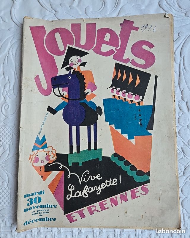 Lot 343 - A rare original French Jouets Etrennes toy
