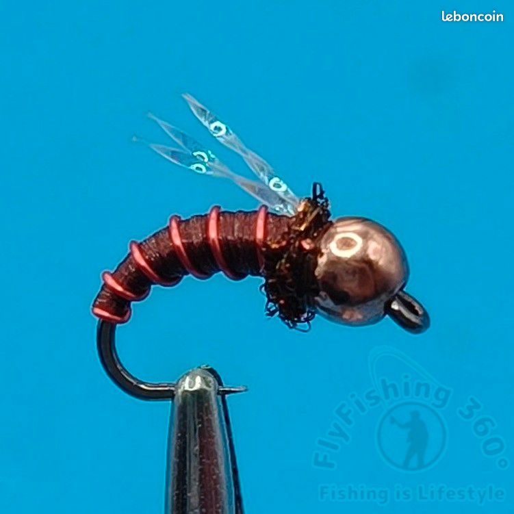 EURONYMPHING mouche pour la pêche. Nymphes pour Ombre, truite, etc (image 7)