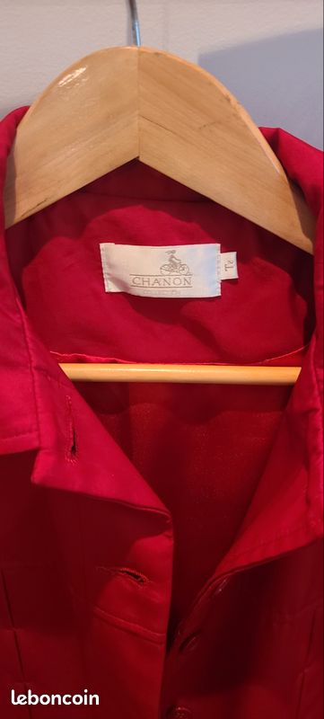 Veste 3/4 rouge (image 2)