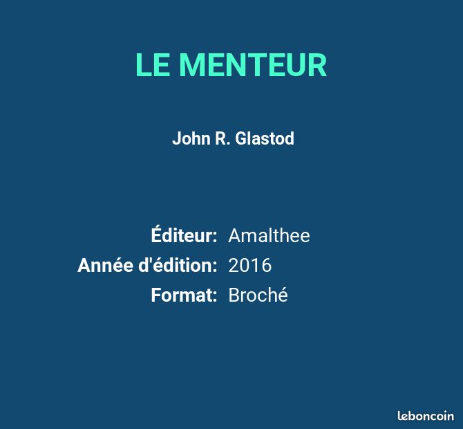 LE MENTEUR - John R. Glastod (image 2)