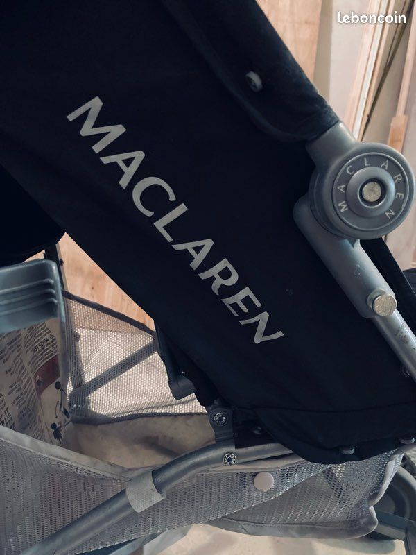 Poussette maclaren position assise et allongé (image 1)