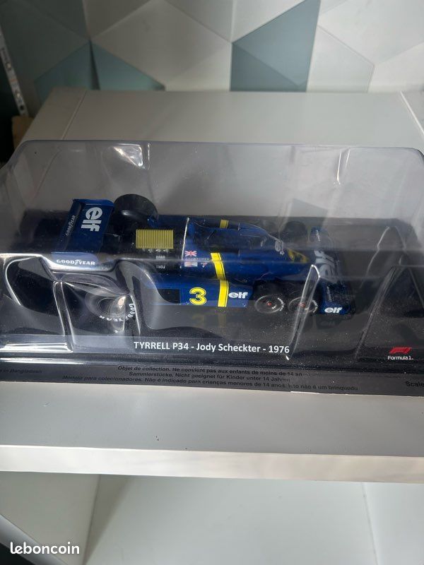 Lot 4 F1 miniatures Altaya vintage – Tyrrell 6 roues + Williams Piquet + Alfa (image 2)