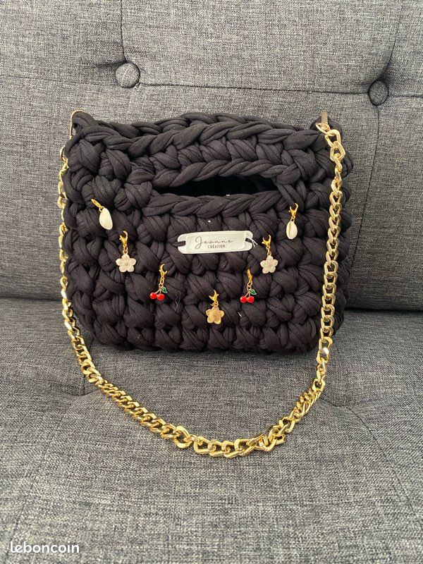 Chaine Tressée Pour Sac à Main En Acier Inoxydable - 1 Mètre De Long, 1 Cm De Large, Style Bandoulière Vintage Gris