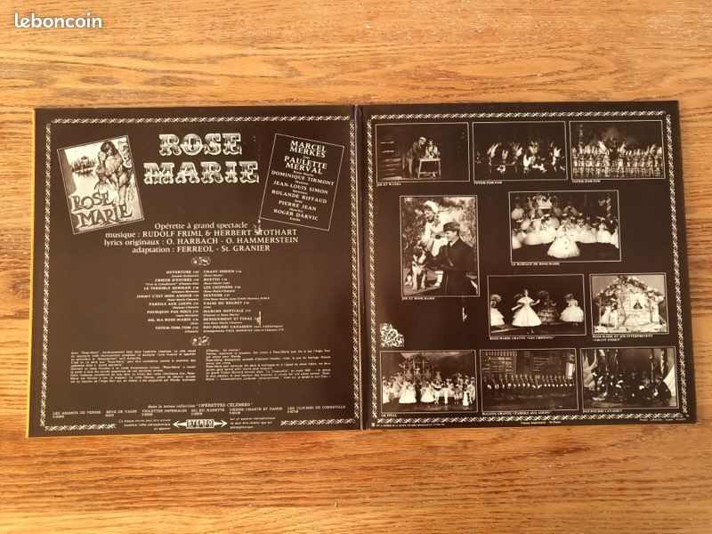 33 Tours ROSE MARIE (image 2)