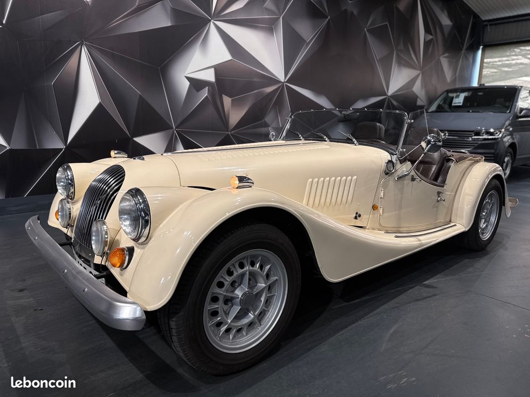 Morgan Plus 8 Cabriolet V8 3.5 193 CH BVM5 Capote Souple Sellerie Cuir Side Screens 1989 (image 1)