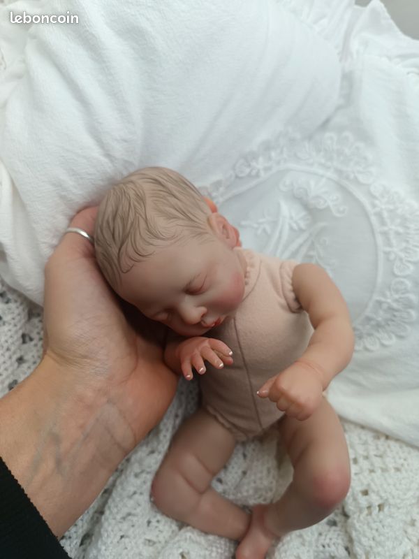 Kit Bébé Reborn Luna 12 Pouces - Vinyle Non Peint, Non Assemblé - DIY