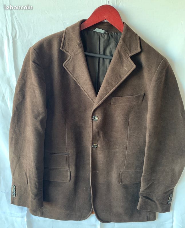 Veste Italienne Marron Chocolat (image 1)