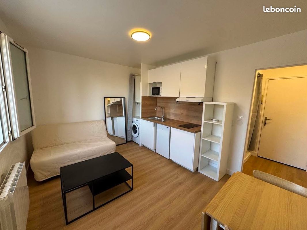 Appartement 1 pièce 18 m² · à Joué-lès-Tours · 17,8 m² · 540 €/mois