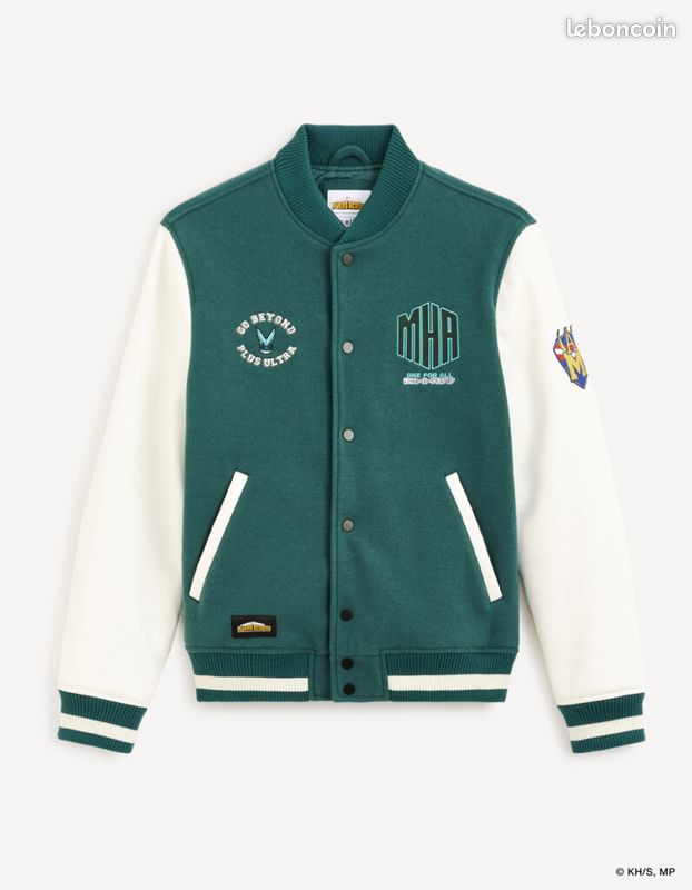 Blouson CELIO Rouge Taille S - Occasion En Très Bon état - Décontracté