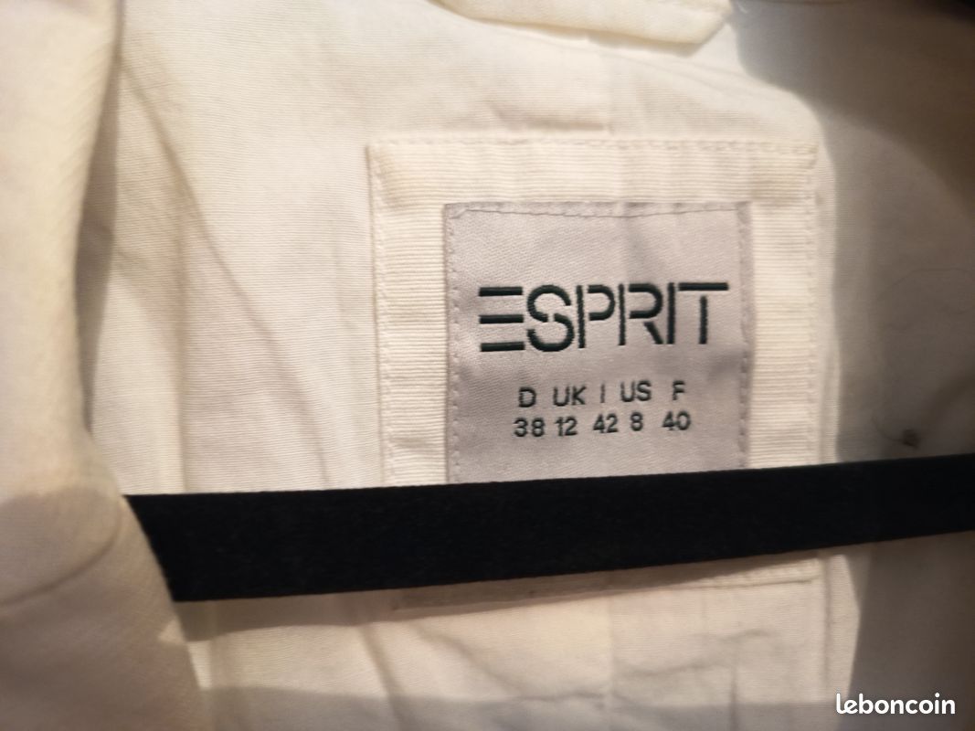 Veste blanche esprit (image 3)