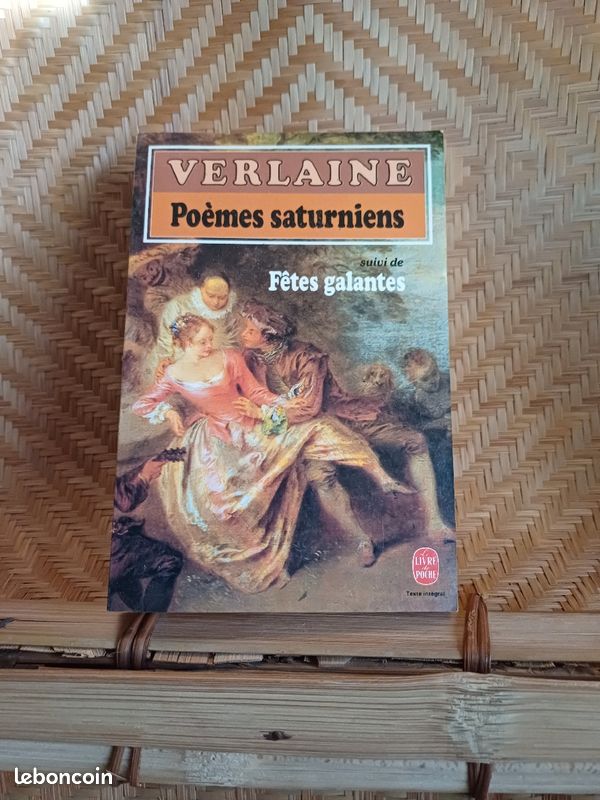 Poèmes saturniens suivi de Fêtes galantes (image 1)