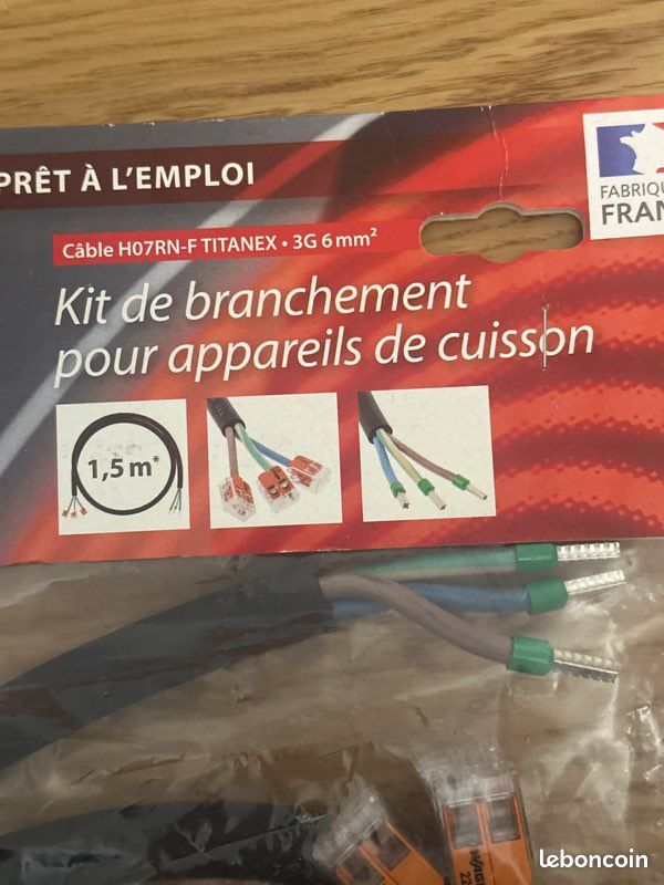 Kit branchement appareils de cuisson neuf (image 2)