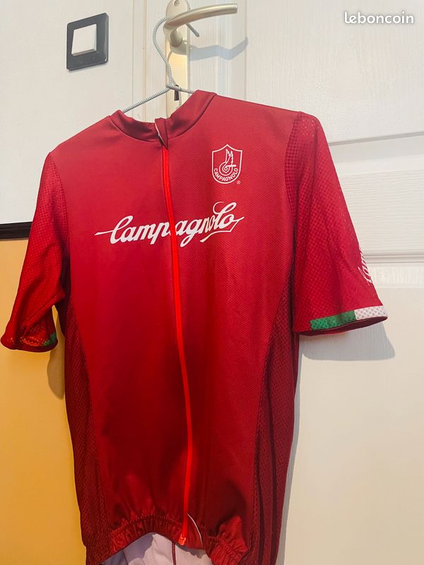 Maillot de cyclisme Rombo vintage des années 90, logos