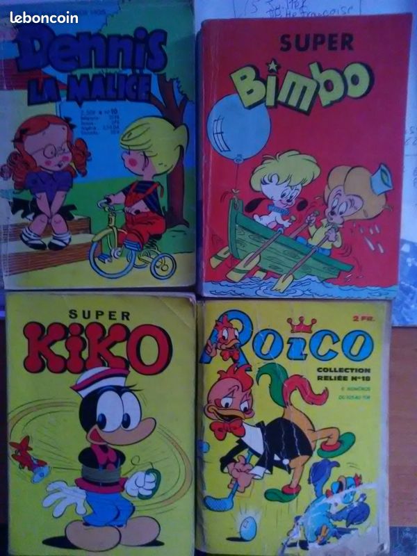 Lot bd vintage de poche (image 1)