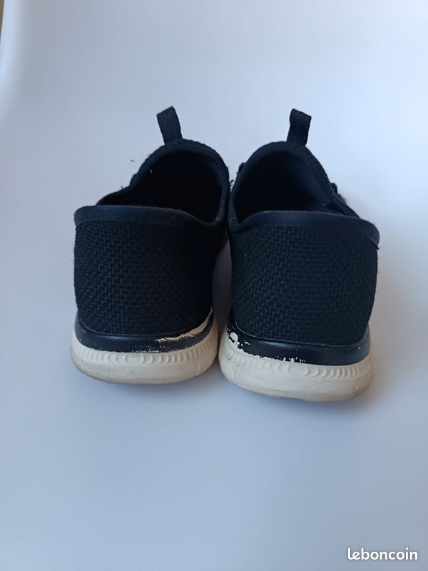 Chaussures baskets fille skechers slip-ins noir 35 (image 6)