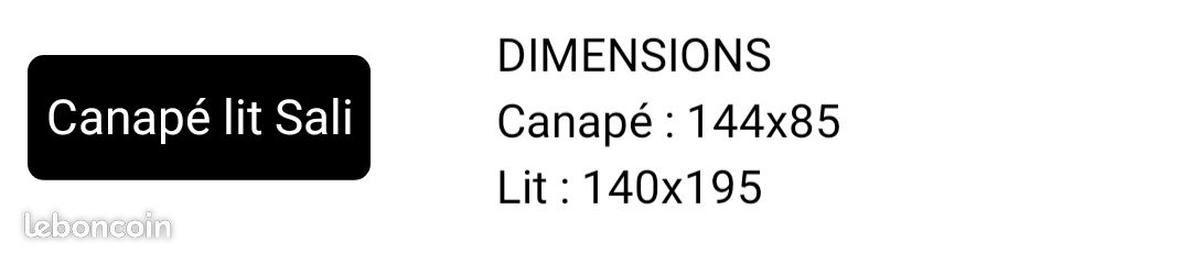 Canapé lit (image 3)