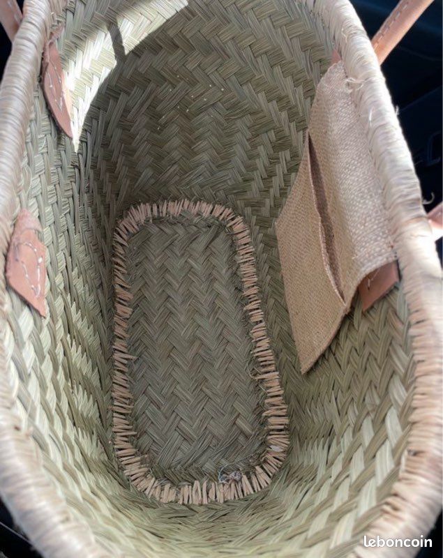 Sac panier en osier (image 2)