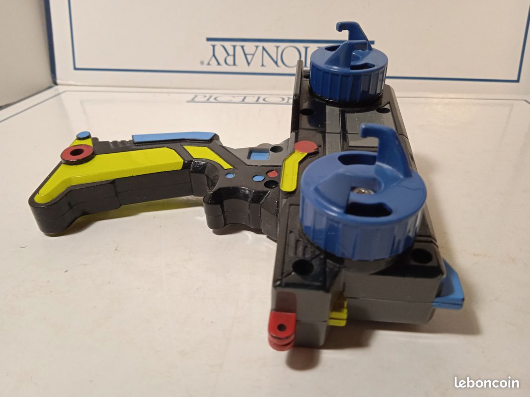 Lanceur double toupie métal fusion Beyblade C-1602A Duotron Launcher Lot 2010 Hasbro Tomy (image 3)