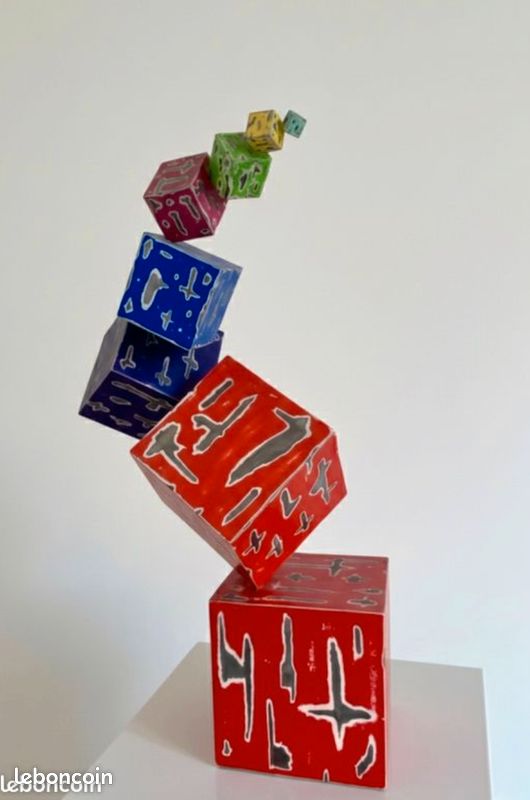 Sculpture "LE TEMPS QUI PASSE" (image 3)