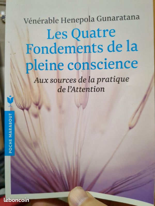 Livre henepila gunarata les 4 fondements de la pleine conscience (image 1)
