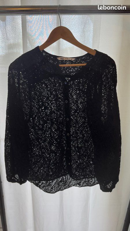 Haut Débardeur Sans Manches Zara - Taille L - Noir - Neuf Avec étiquettes