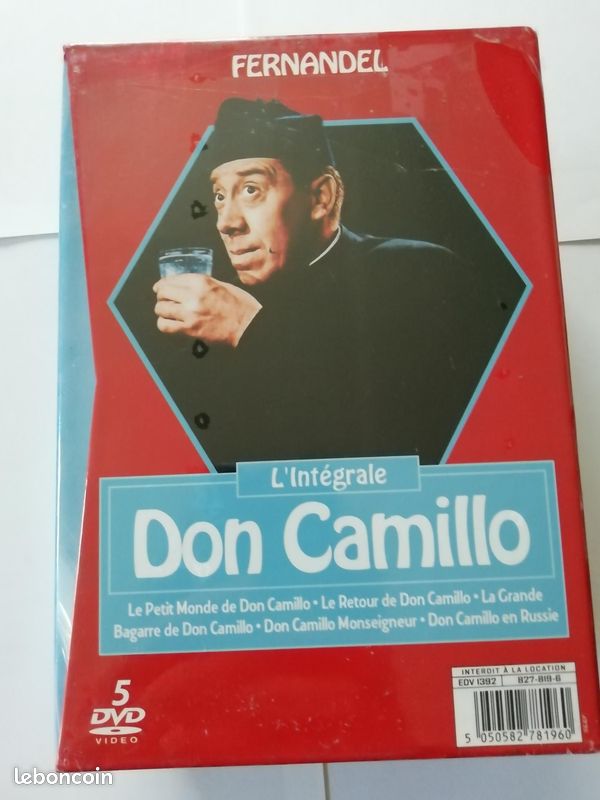 L'intégrale Don Camillo 5 DVD neuf sous blister (image 3)
