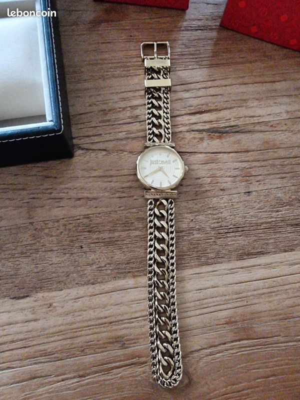 Montre JUST CAVALLI doré Montres Bijoux