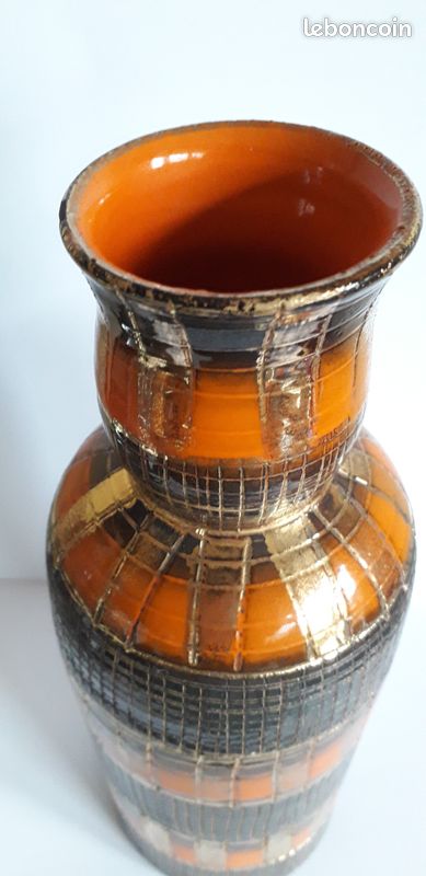 Vase Aldo Londi en céramique pour Bitossi, Italie 1950 (image 3)