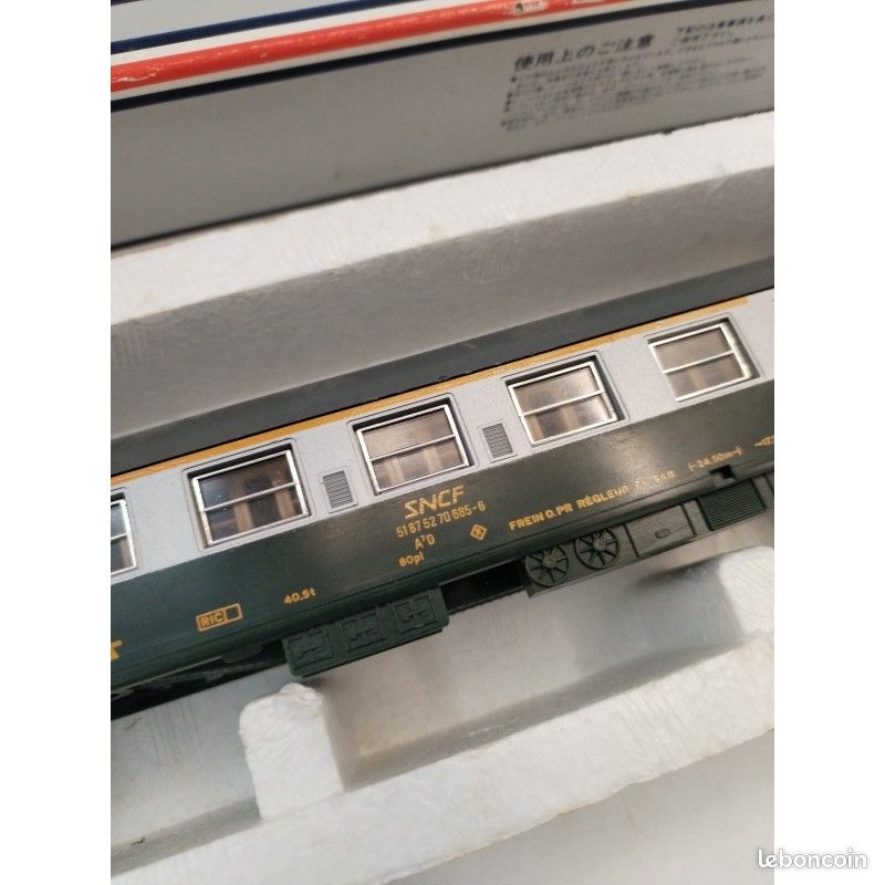 LQ635B CPMR 105 Train Ho 1/87 1:87 Fourgon SNCF grandes lignes