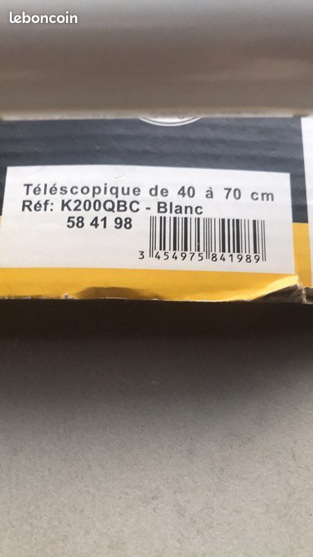 Barre (penderie ) télescopique (image 3)