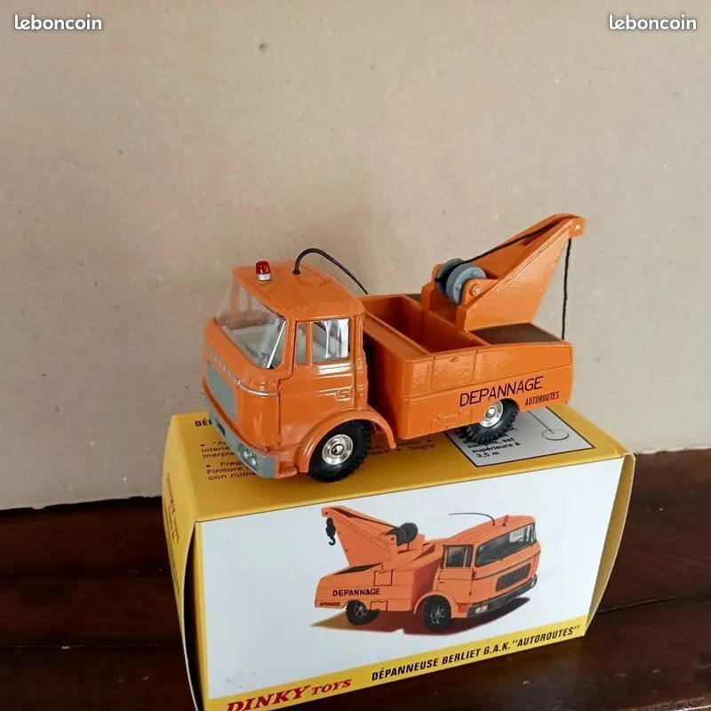 Dépanneuse Berliet GAK Autoroute - Dinky Toys Atlas - Modèle Vintage