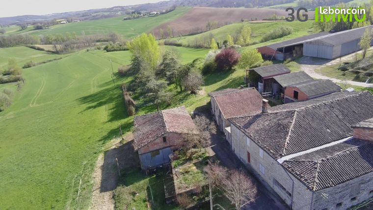 Vente | Corps de ferme | 6p | 5ch | 160 m² | Puygaillard-de-Quercy