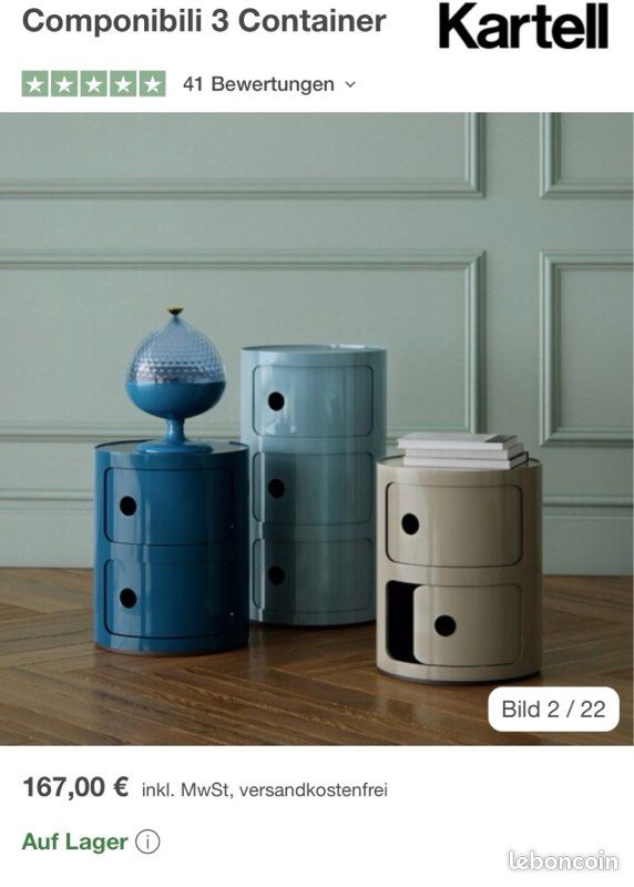 Meuble de rangement Kartell (image 2)