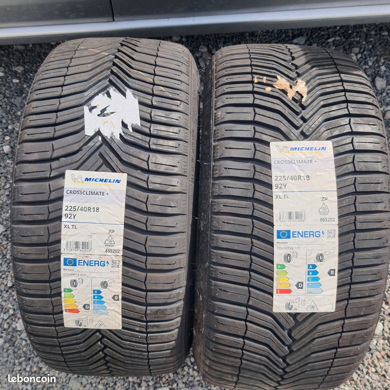 2 michelin crossclimate+ 225 40 18 92y (image 2)