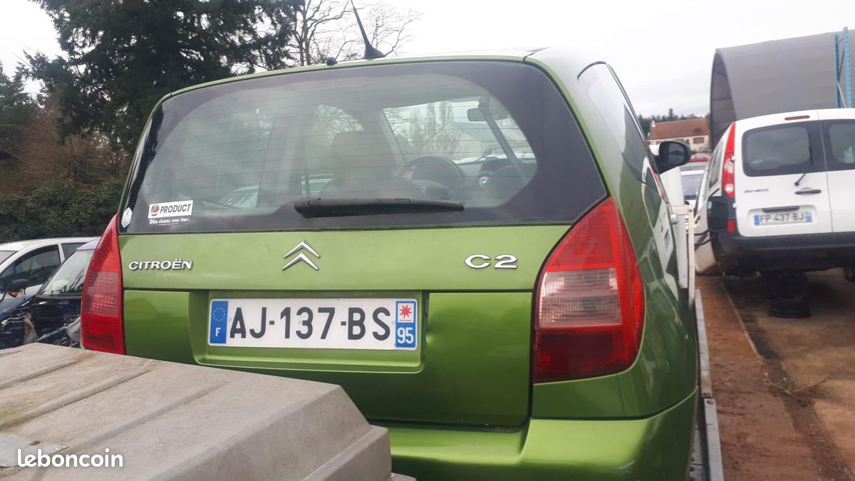 CITROËN C2 1.4 HDi 68cv - Gris 2005, Bleu & Vert 2003, Blanche 2006 (image 4)