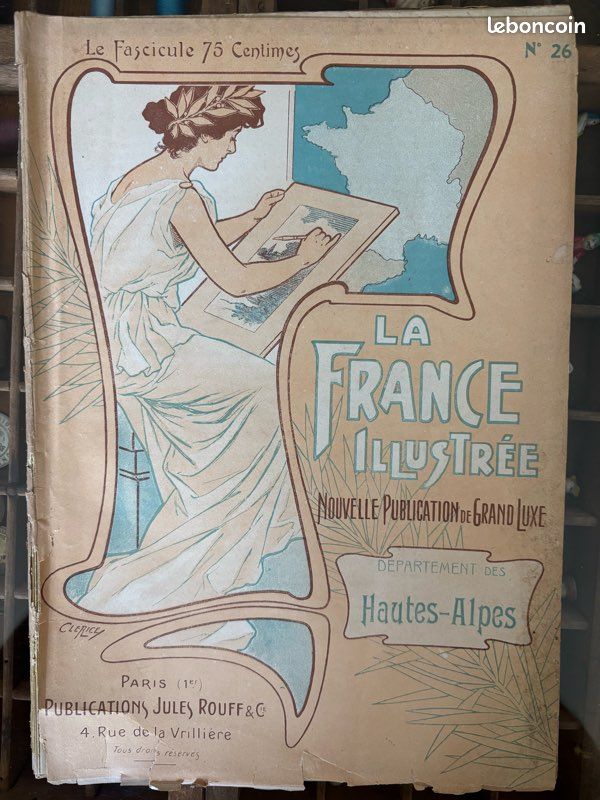 Revue La France illustrée, éd. Jules Rouff, No 26 Hautes Alpes (image 1)