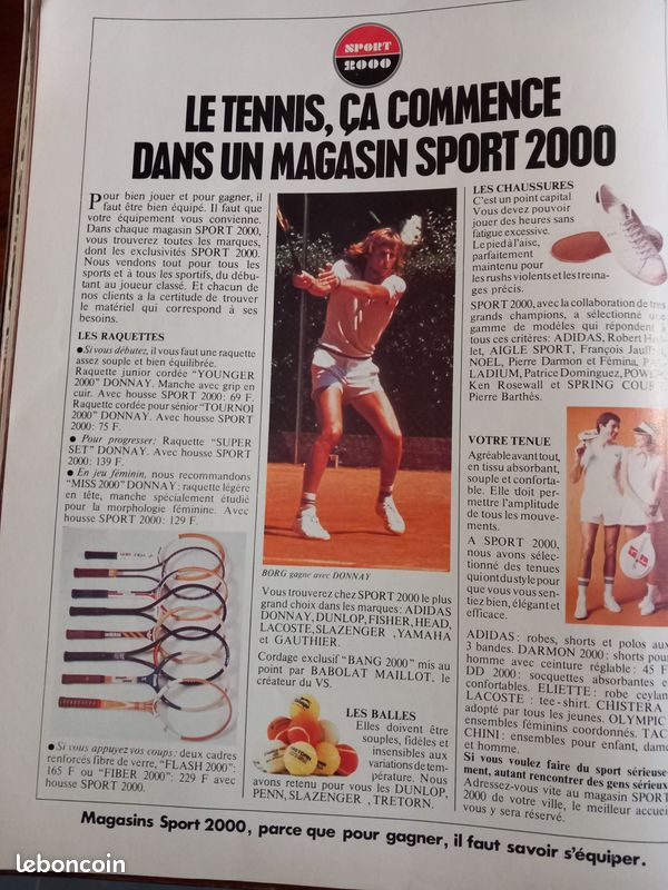 Tennis Magazine N°289 – Avril 2000 – Numéro Souvenir – État Très Bon