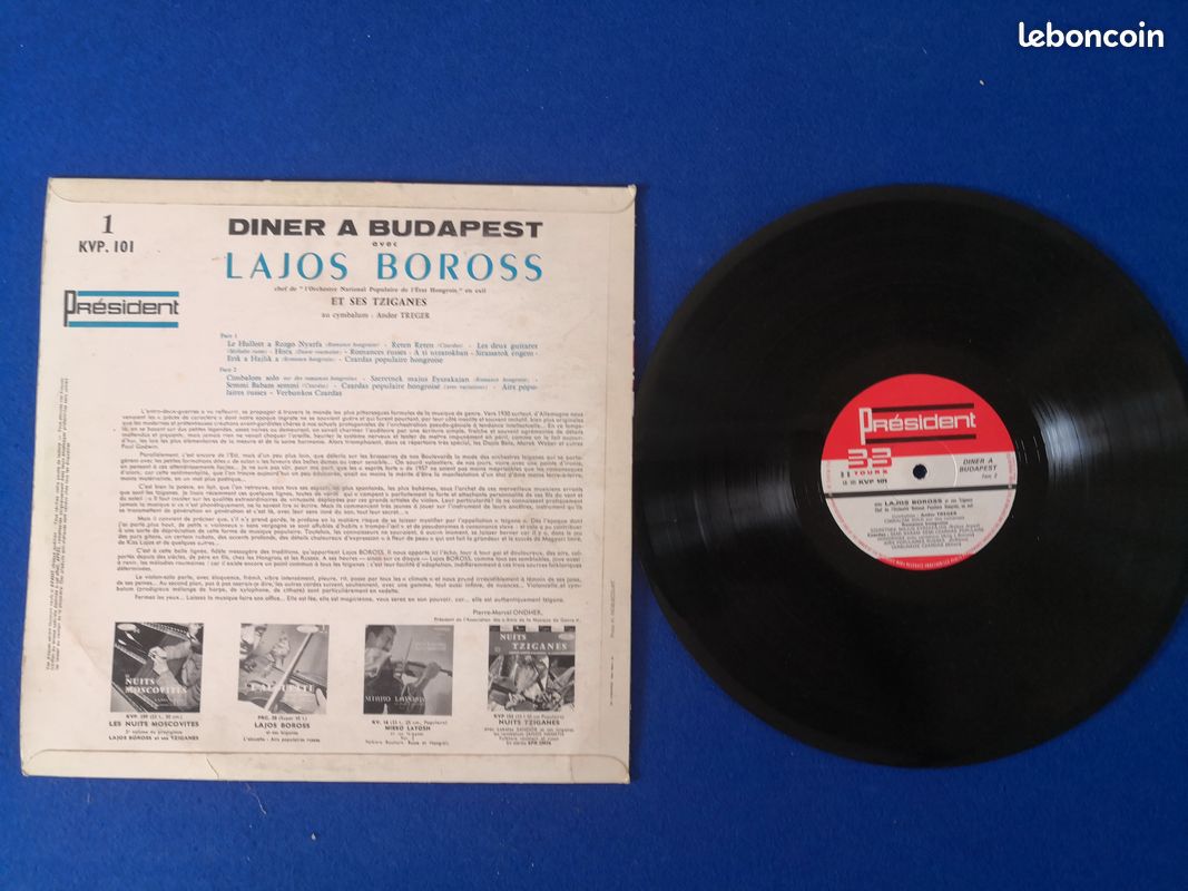 Disques vinyle de Lajos Boross (image 2)