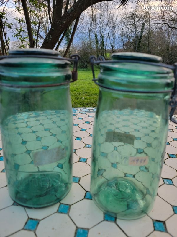 Lot de 2 bocaux L'idéale contenance 1L