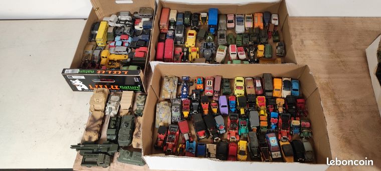 Autos miniatures de notre enfance : dinky toys, solido, norev