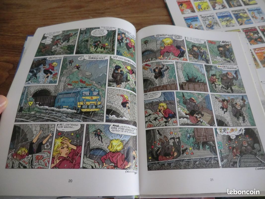 2 albums bd natacha T19 & T20 ( en 1ère édition ) très bon état (image 6)