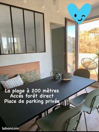 T4 à 200m de la plage - bail mobilité