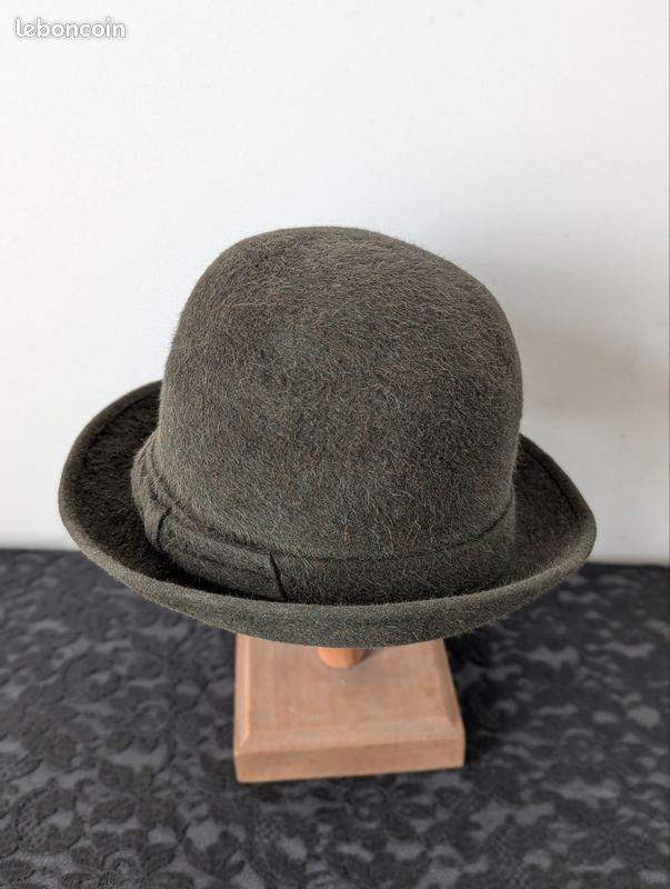 Chapeau Ancien En Feutrine – Pour Poupée (Jumeau ?) – Vintage – À Examiner